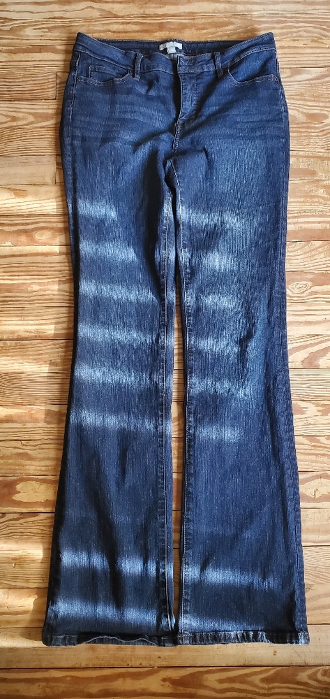 New York & Company Bootcut Jeans 12 Tall